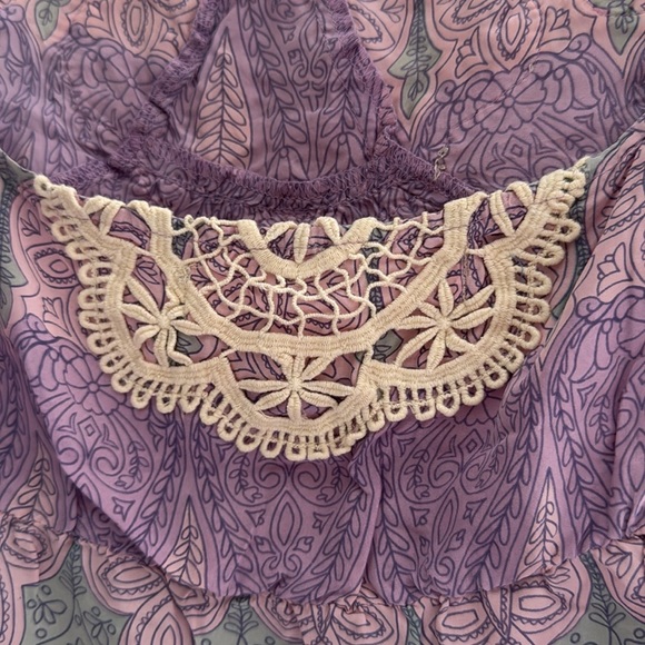 Feather & Bone 100% silk nightgown - Picture 3 of 5